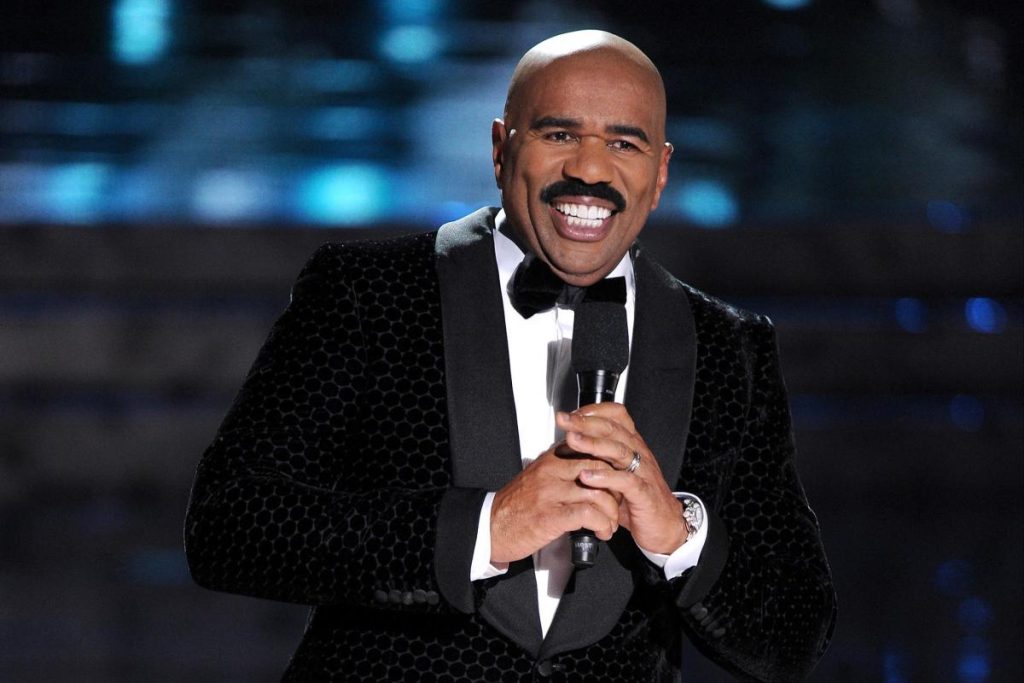Steve Harvey talks about being good at love, tips for men on Valentine's Day
